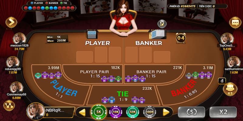 Tham gia trải nghiệm Baccarat Casino tại WW88